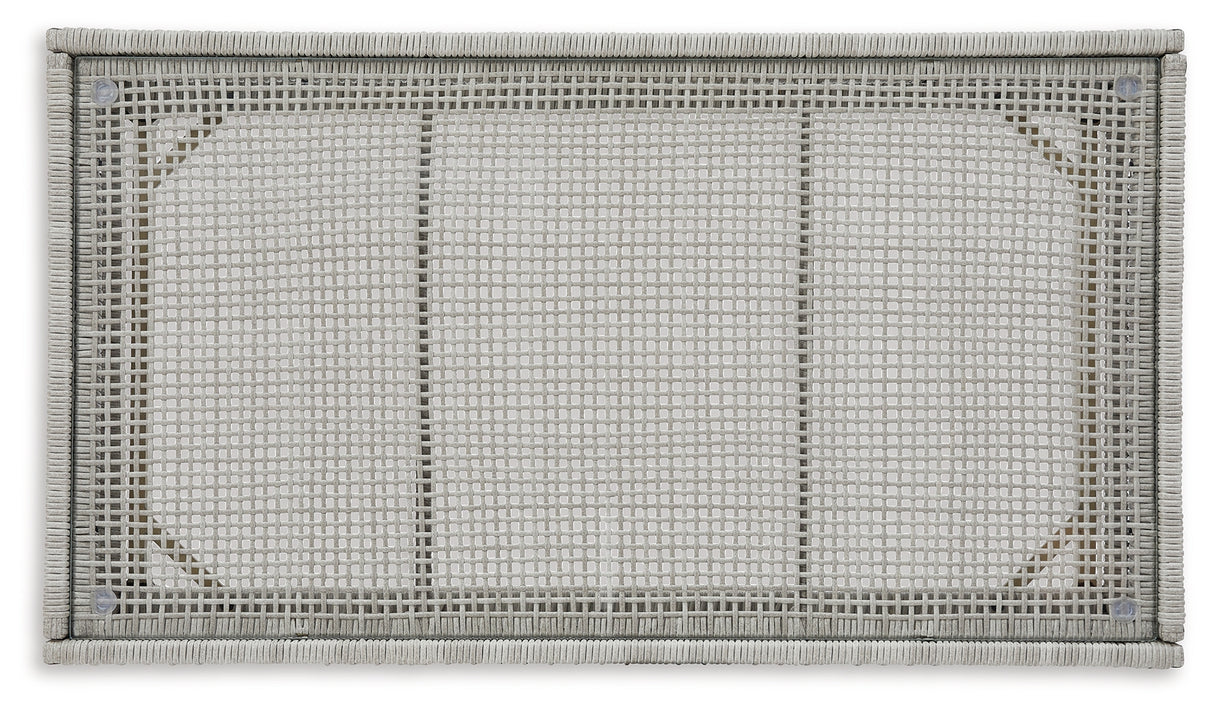 Seton Creek 3-Piece Outdoor Sofa and Loveseat with Coffee Table (Outdoor Sofa with Cushion, Outdoor Loveseat with Cushion, Outdoor Coffee Table)