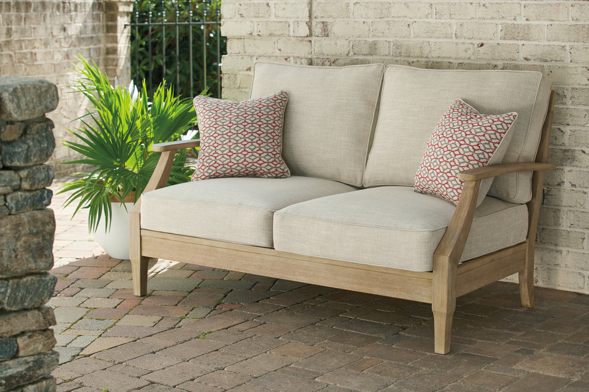 Clare View Outdoor Loveseat and 4 Lounge Chairs