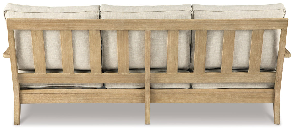 Clare View 3-Piece Outdoor Sofa and Loveseat with Coffee Table