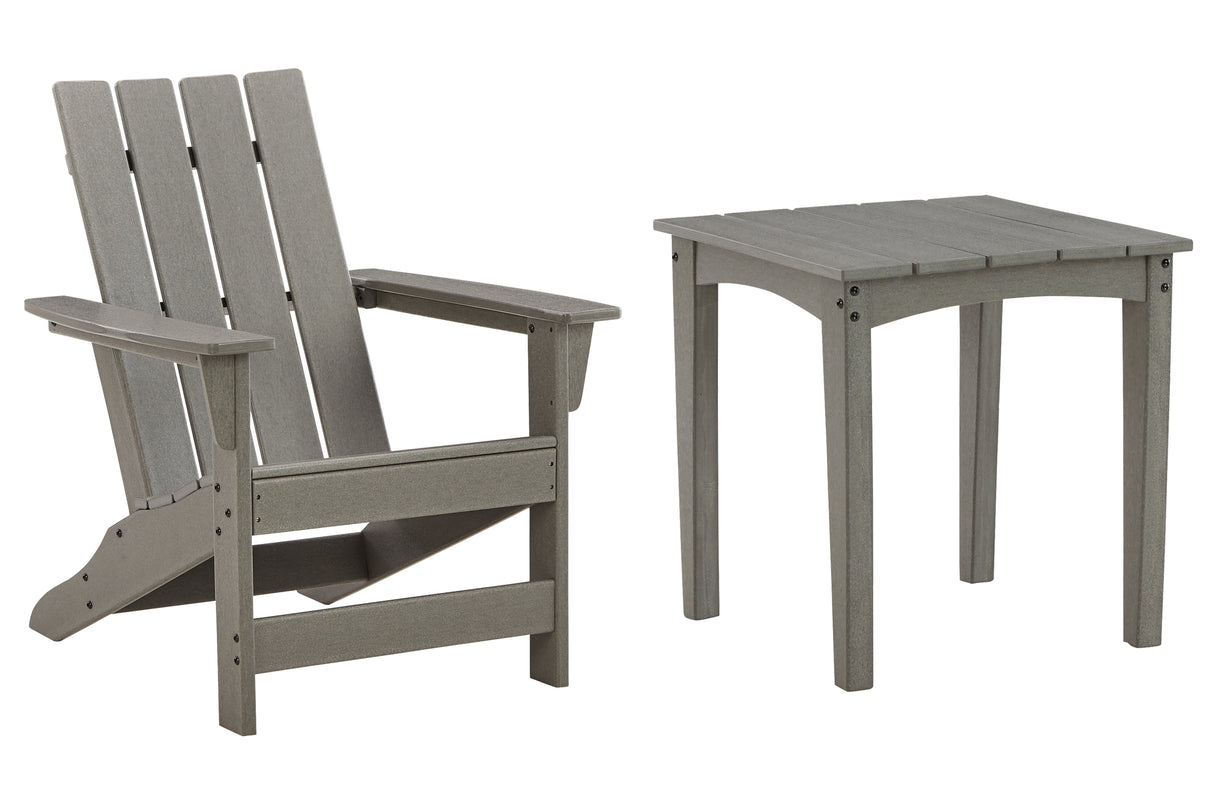 Visola 2-Piece Outdoor Adirondack Chair and End Table