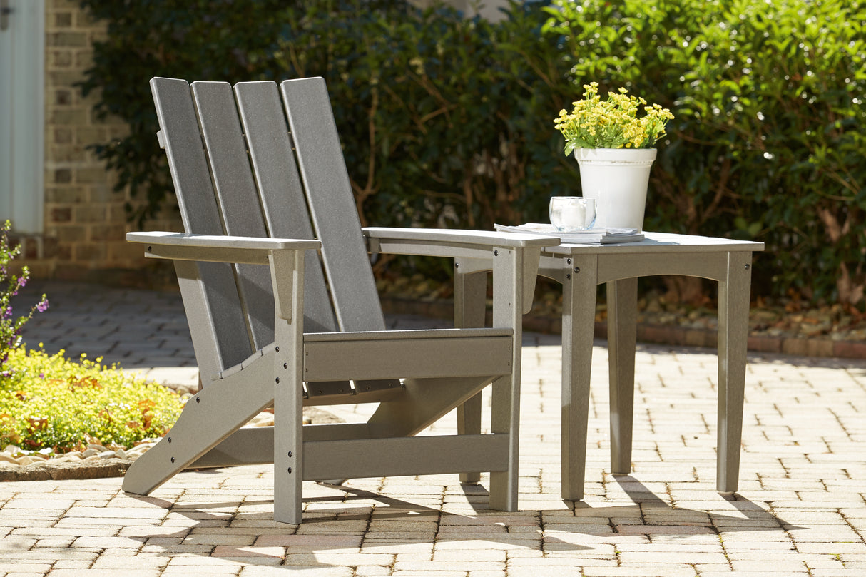 Visola 2-Piece Outdoor Adirondack Chair and End Table (Adirondack Chair, Outdoor End Table)