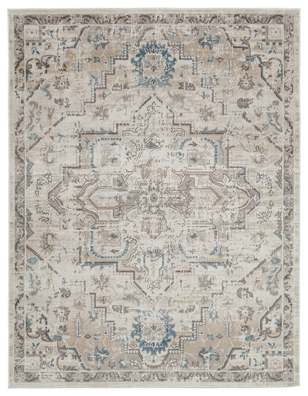 Barkham 7'10" x 10' Washable Rug (Rug Size: 5' x 7')
