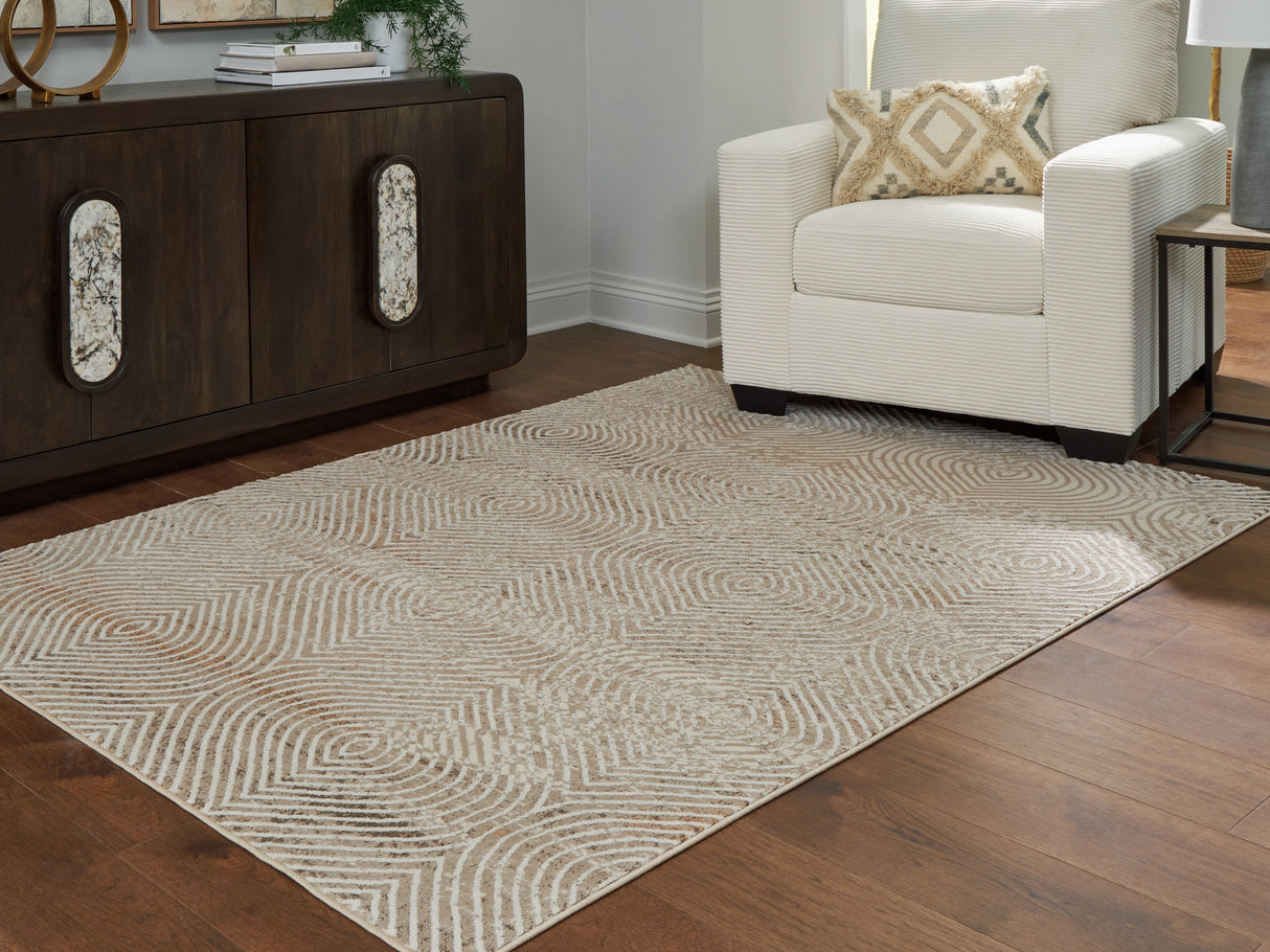 Bachus 5'3" x 7' Area Rug (Rug Size: 5' x 7')