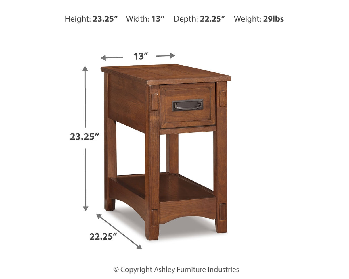 Breegin 2-Piece 2 End Tables (Chairside End Table, Chairside End Table)