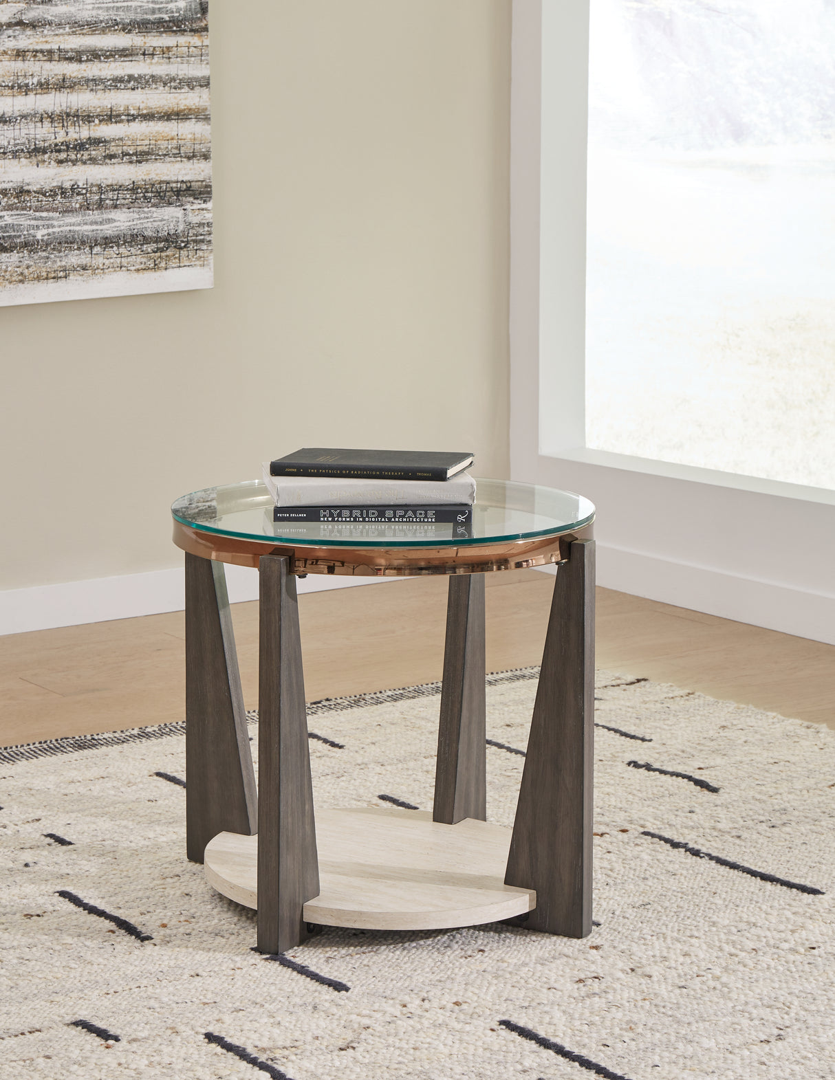 Frazwa 3-Piece Coffee Table with 2 End Tables (Coffee Table, End Table, End Table)