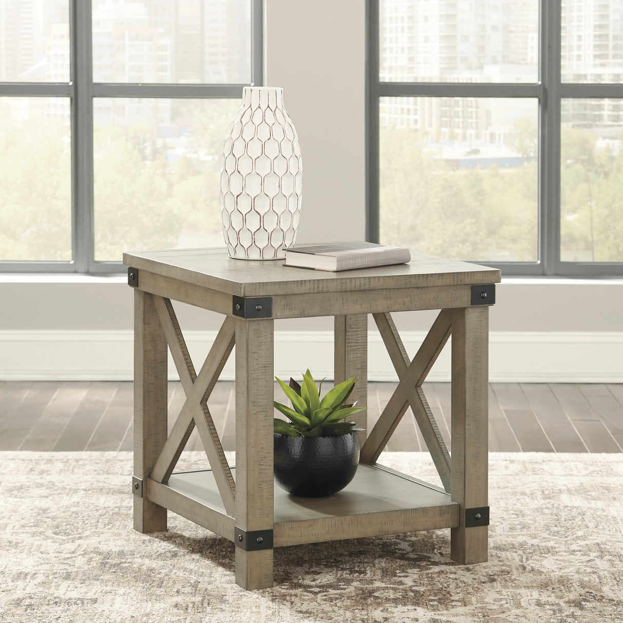Aldwin 2-Piece 2 End Tables (End Table, End Table)