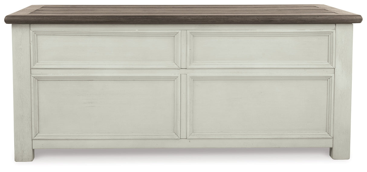 Bolanburg Coffee Table with End Table and Chairside End Table