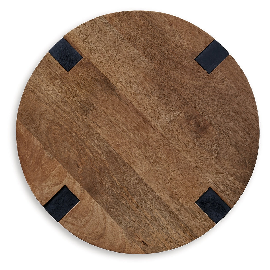 Hanneforth 3-Piece Coffee Table with 2 End Tables (Coffee Table, End Table, End Table)