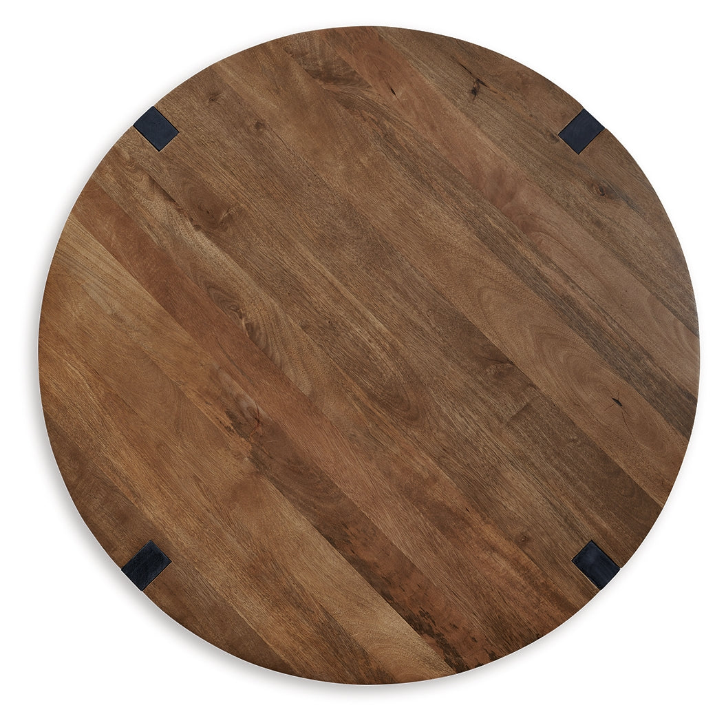 Hanneforth 3-Piece Coffee Table with 2 End Tables (Coffee Table, End Table, End Table)