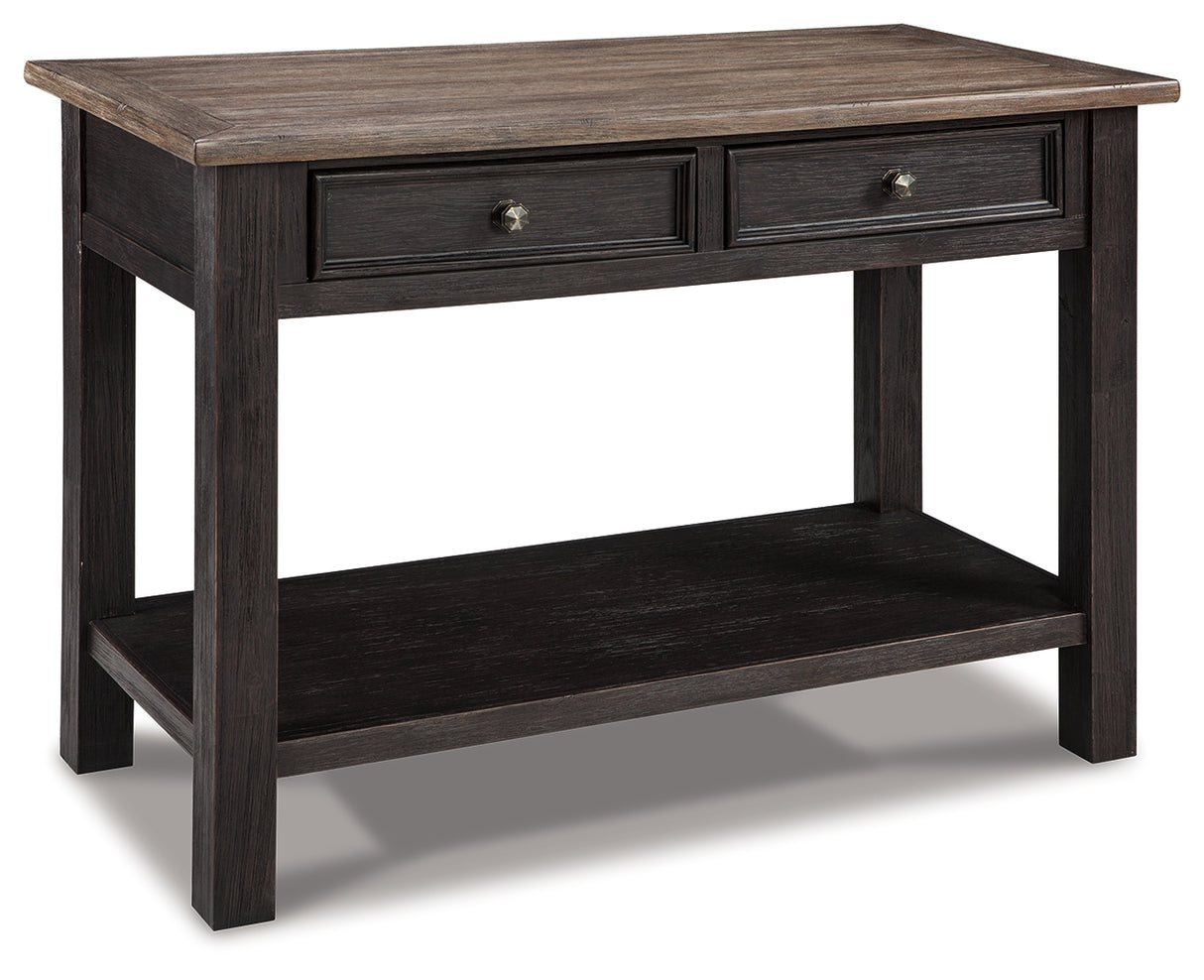 Tyler Creek Coffee Table and 2 End Tables with Console