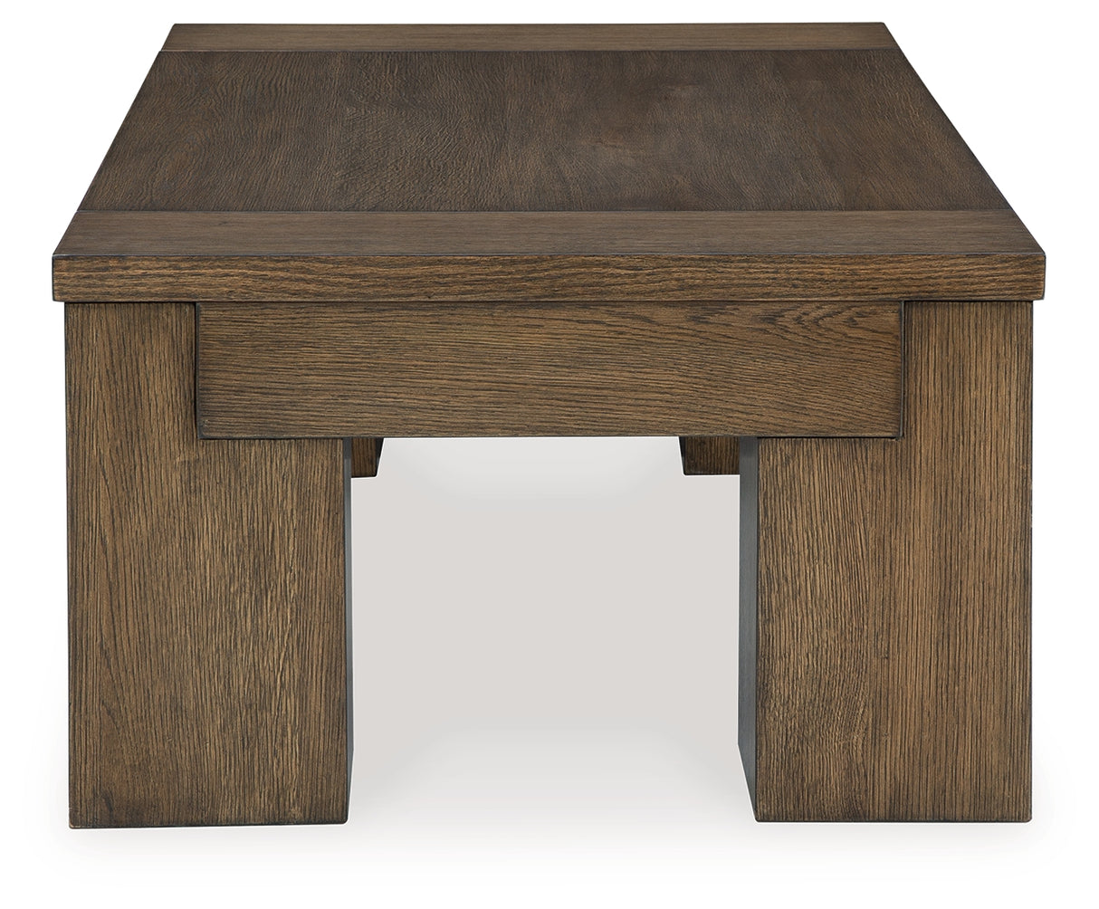 Rosswain 3-Piece Coffee Table with 2 End Tables (Lift-Top Coffee Table, End Table, End Table)