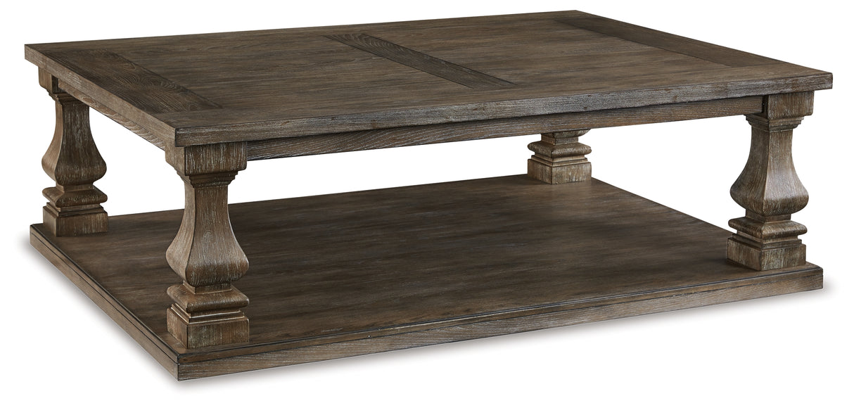 Johnelle 2-Piece Coffee Table with 1 End Table (Coffee Table, End Table)