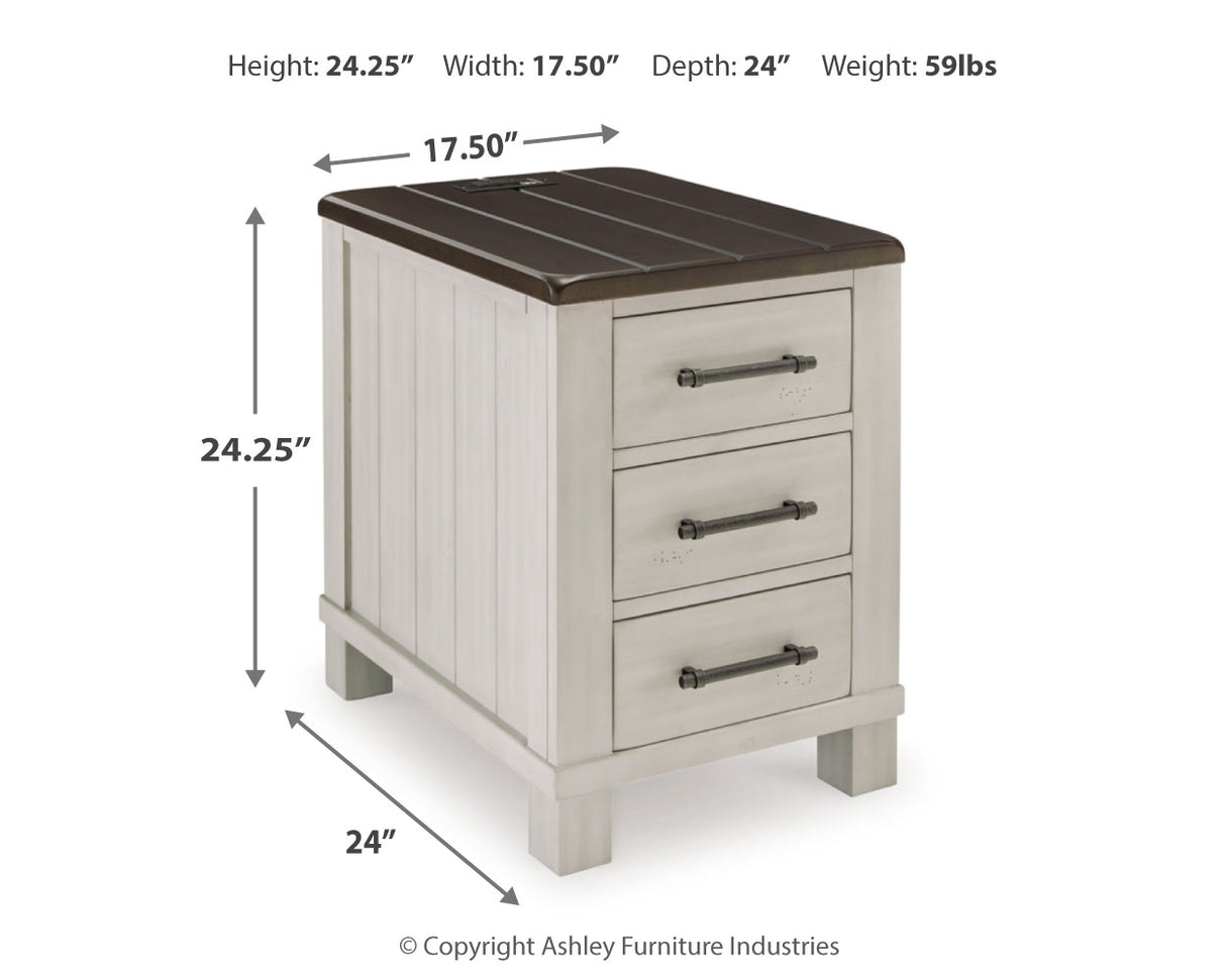 Darborn 2-Piece Coffee Table with 1 End Table (Lift-Top Coffee Table, Chairside End Table)