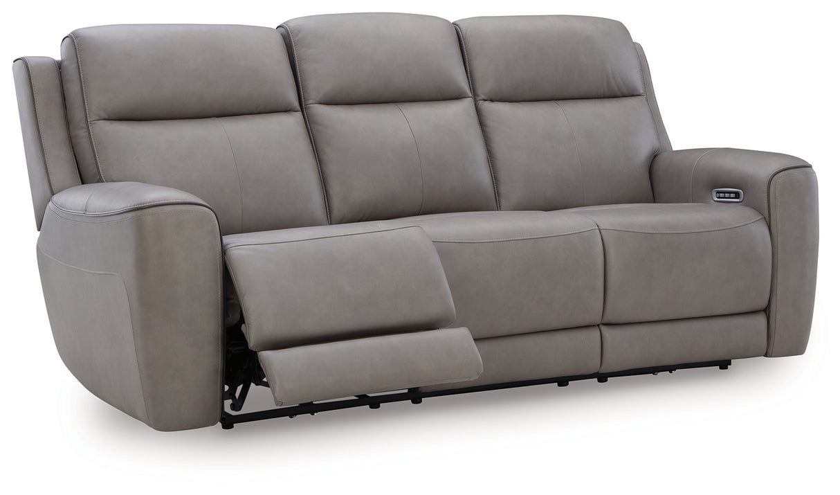 5Z-Comfort Power Reclining Sofa (Color: Coin)
