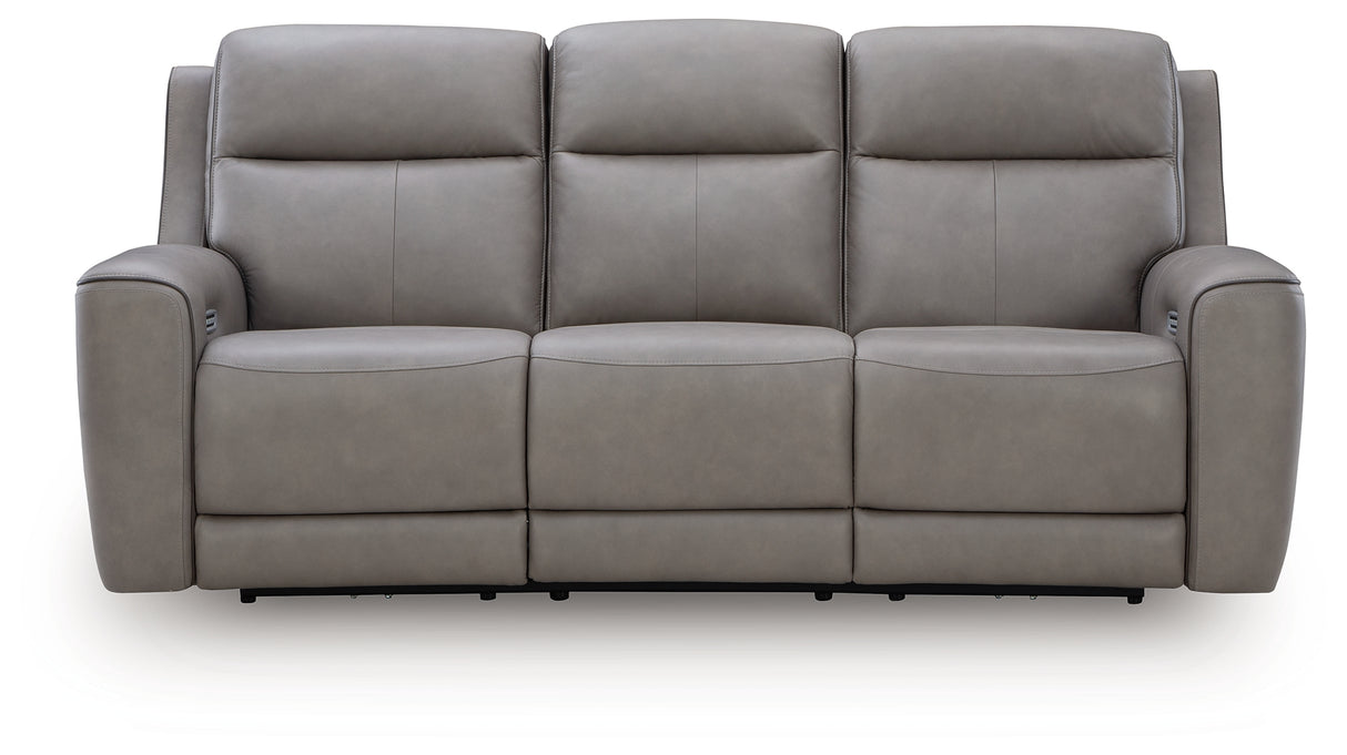 5Z-Comfort Power Reclining Sofa (Color: Coin)