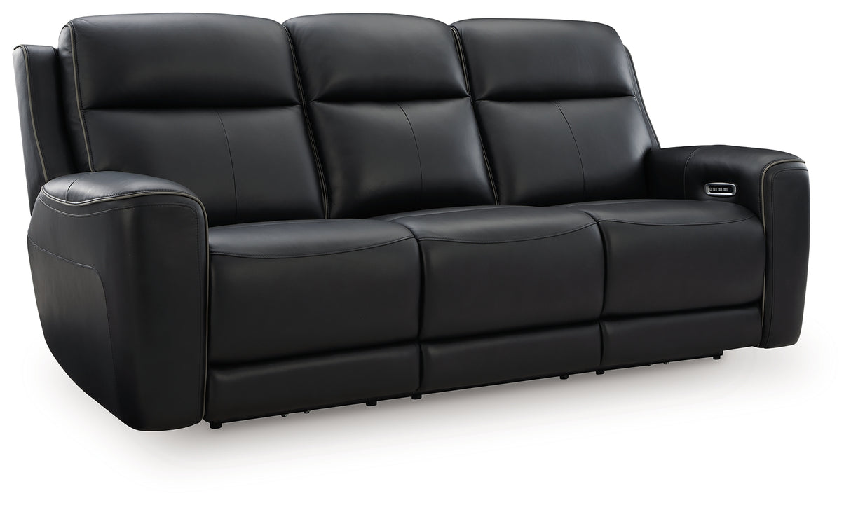 5Z-Comfort Power Reclining Sofa (Color: Onyx)