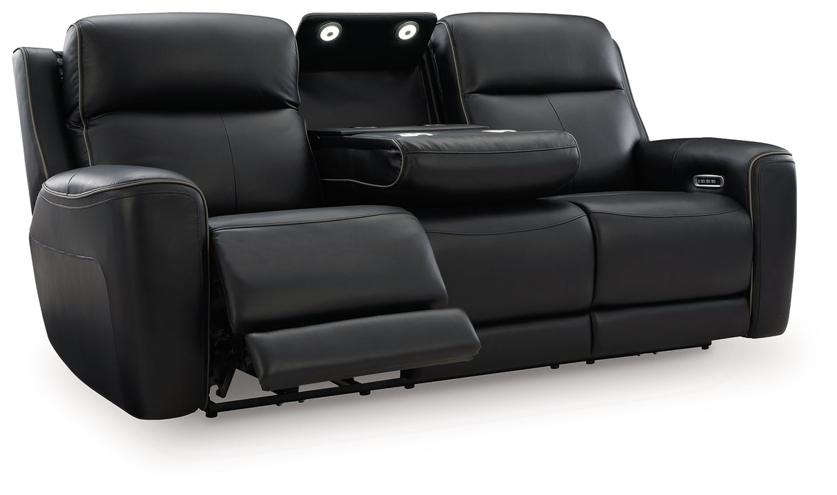5Z-Comfort Power Reclining Sofa (Color: Onyx)