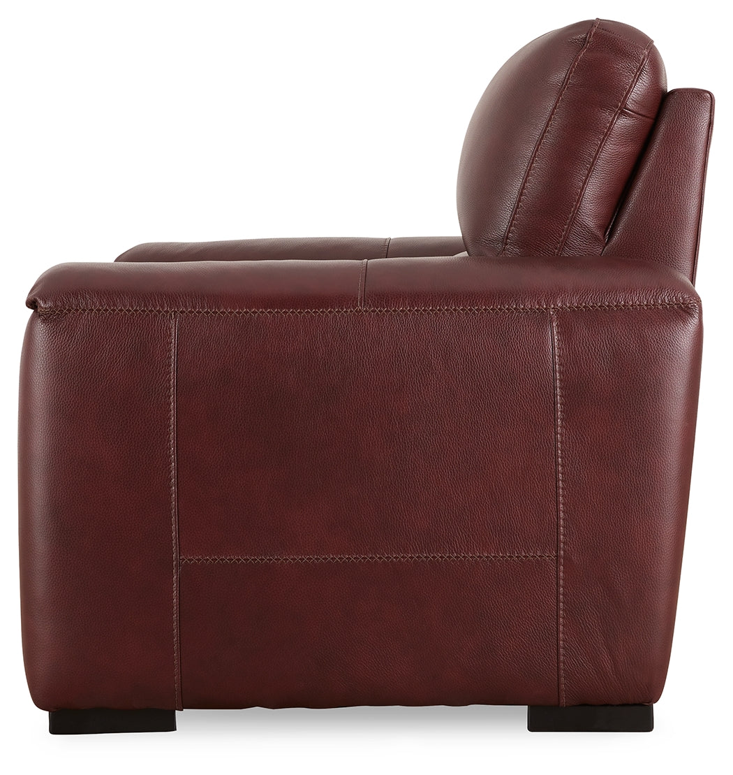 Alessandro Power Recliner (Color: Garnet)