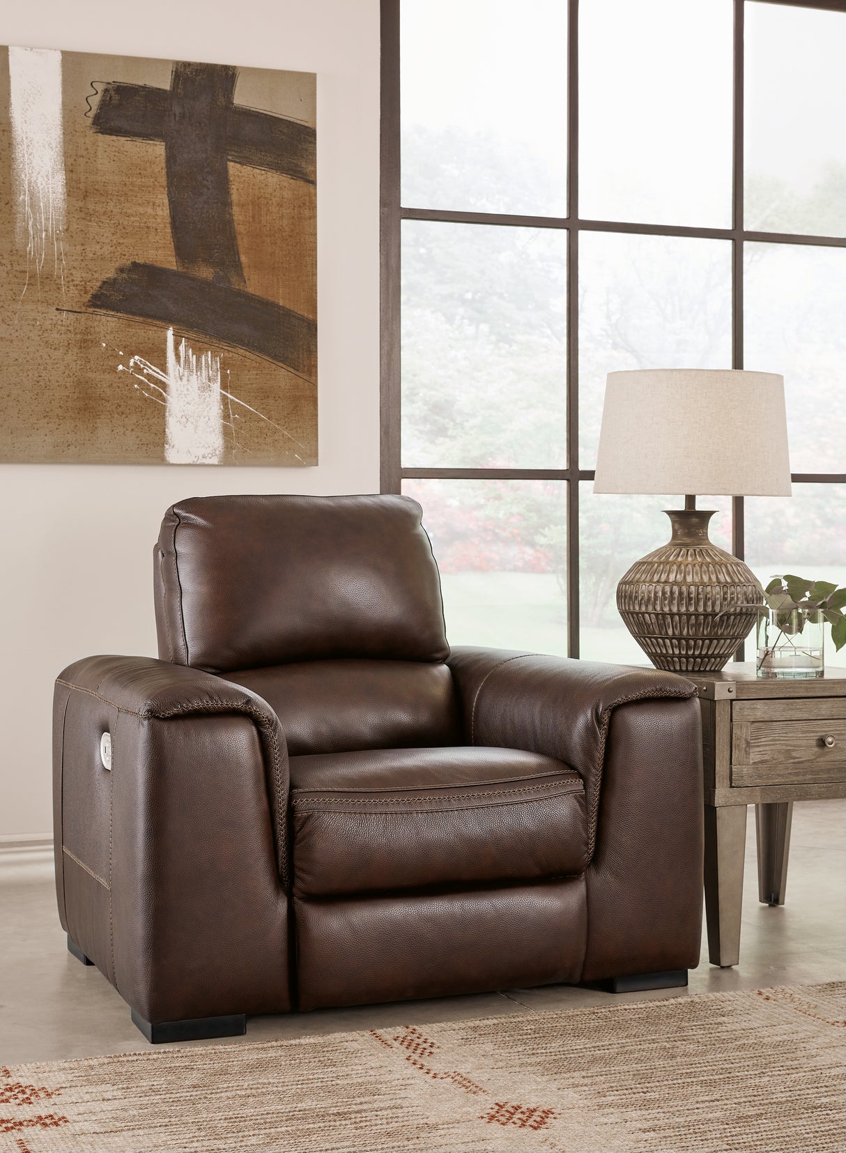 Alessandro Power Recliner (Color: Walnut)