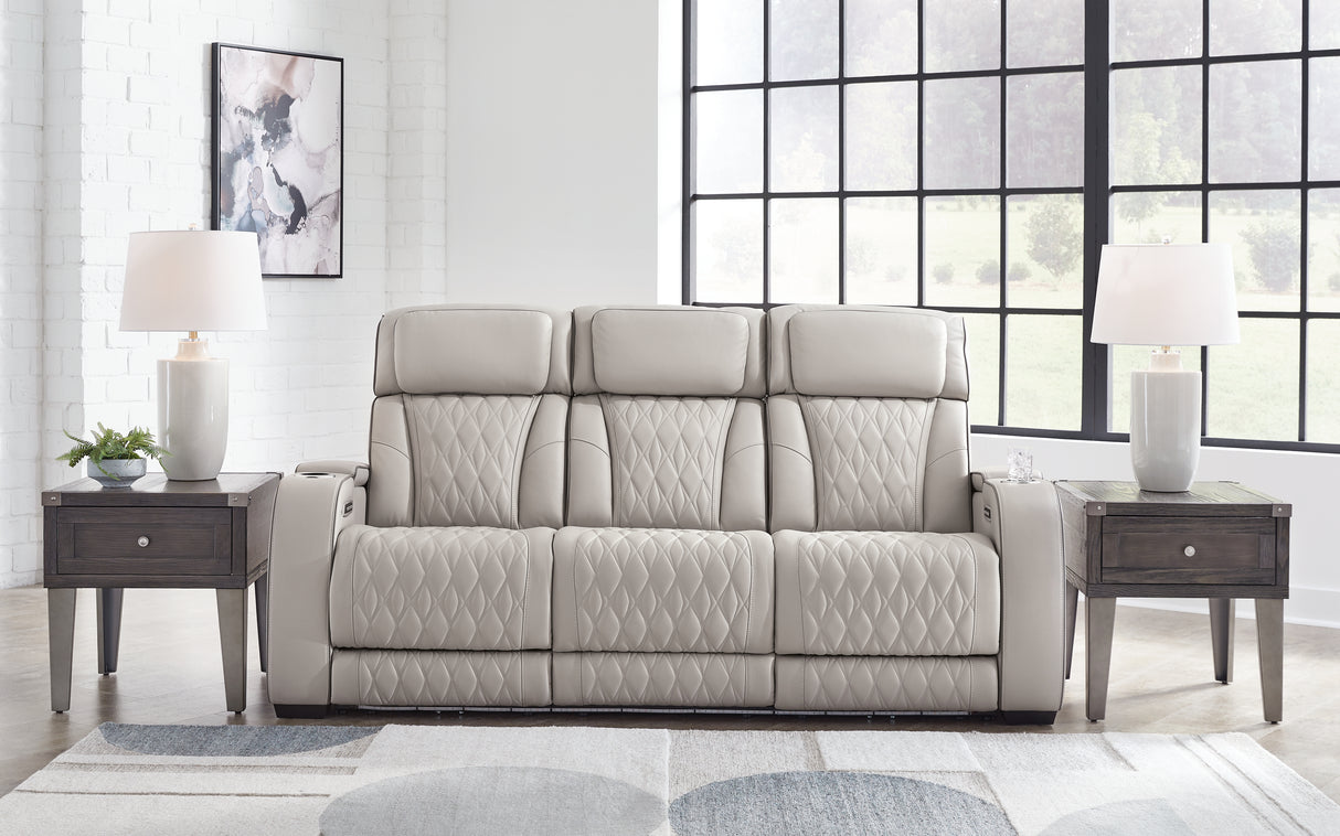 Boyington 3-Piece Sofa, Loveseat and Recliner (Power Reclining Sofa, Power Reclining Loveseat with Console, Power Recliner)