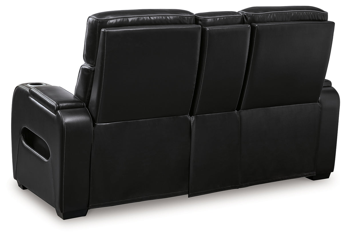 Boyington 3-Piece Sofa, Loveseat and Recliner (Power Reclining Sofa, Power Reclining Loveseat with Console, Power Recliner)