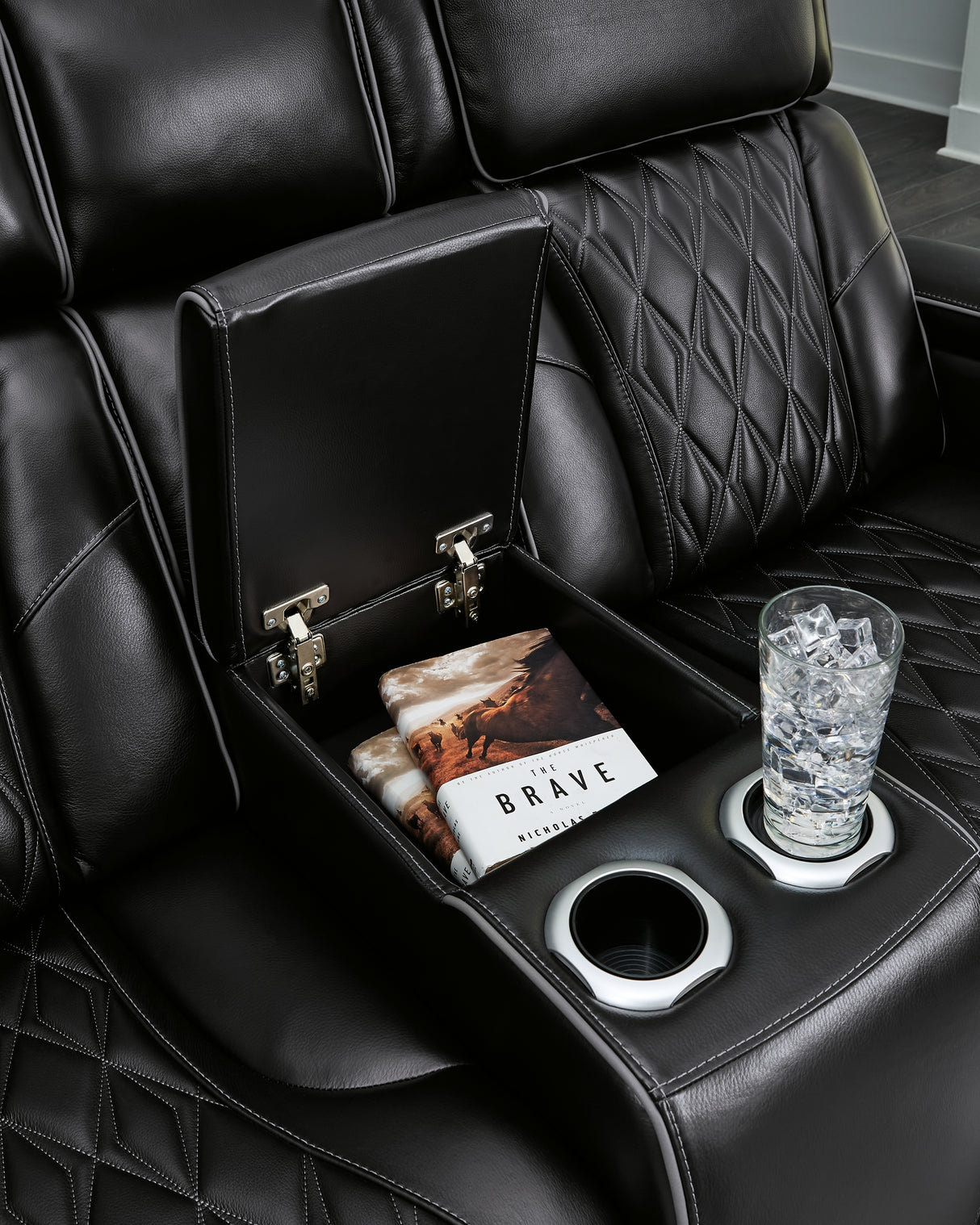 Boyington Power Reclining Sofa, Loveseat and Recliner