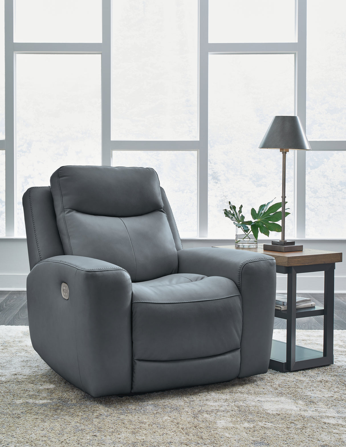 Mindanao Power Recliner (Color: Steel)