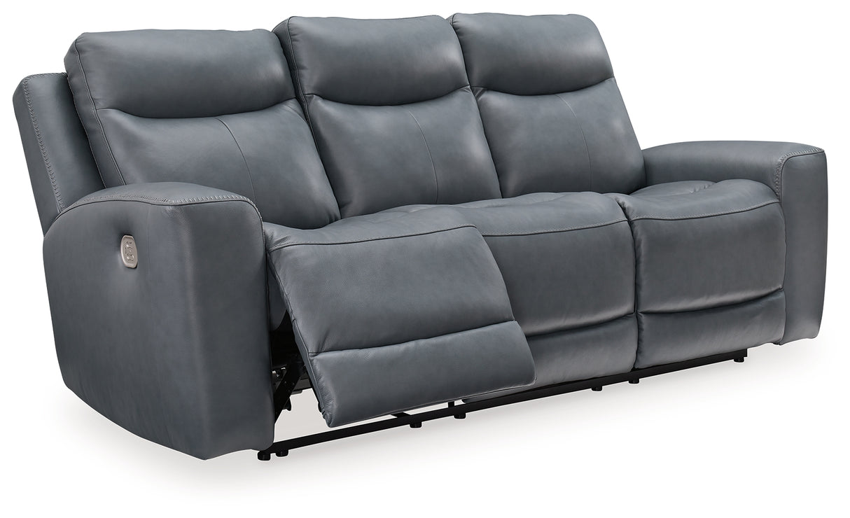 Mindanao 3-Piece Sofa, Loveseat and Recliner (Power Reclining Sofa, Power Reclining Loveseat with Console, Power Recliner)