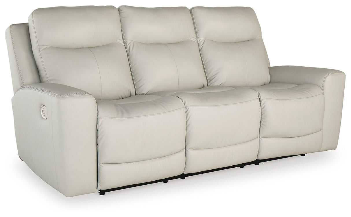 Mindanao 3-Piece Sofa, Loveseat and Recliner (Power Reclining Sofa, Power Reclining Loveseat with Console, Power Recliner)