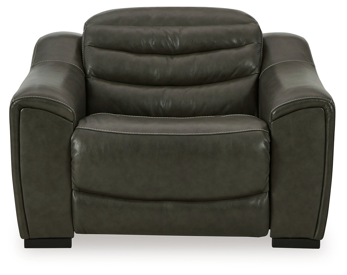 Center Line 3-Piece Sectional with Recliner (Left-Arm Facing Power Recliner, Right-Arm Facing Power Recliner, Power Recliner)