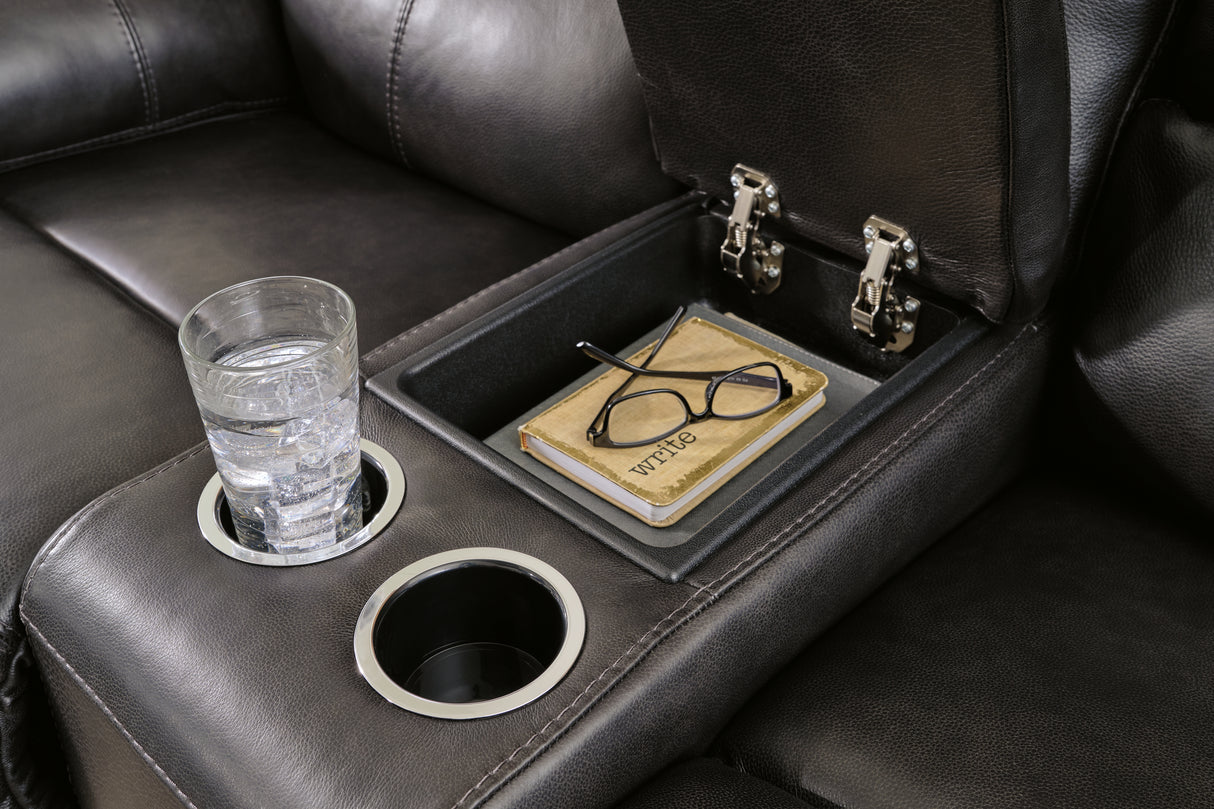 Mountainous 3-Piece Sofa, Loveseat and Recliner (Power Reclining Sofa, Power Reclining Loveseat, Power Recliner)