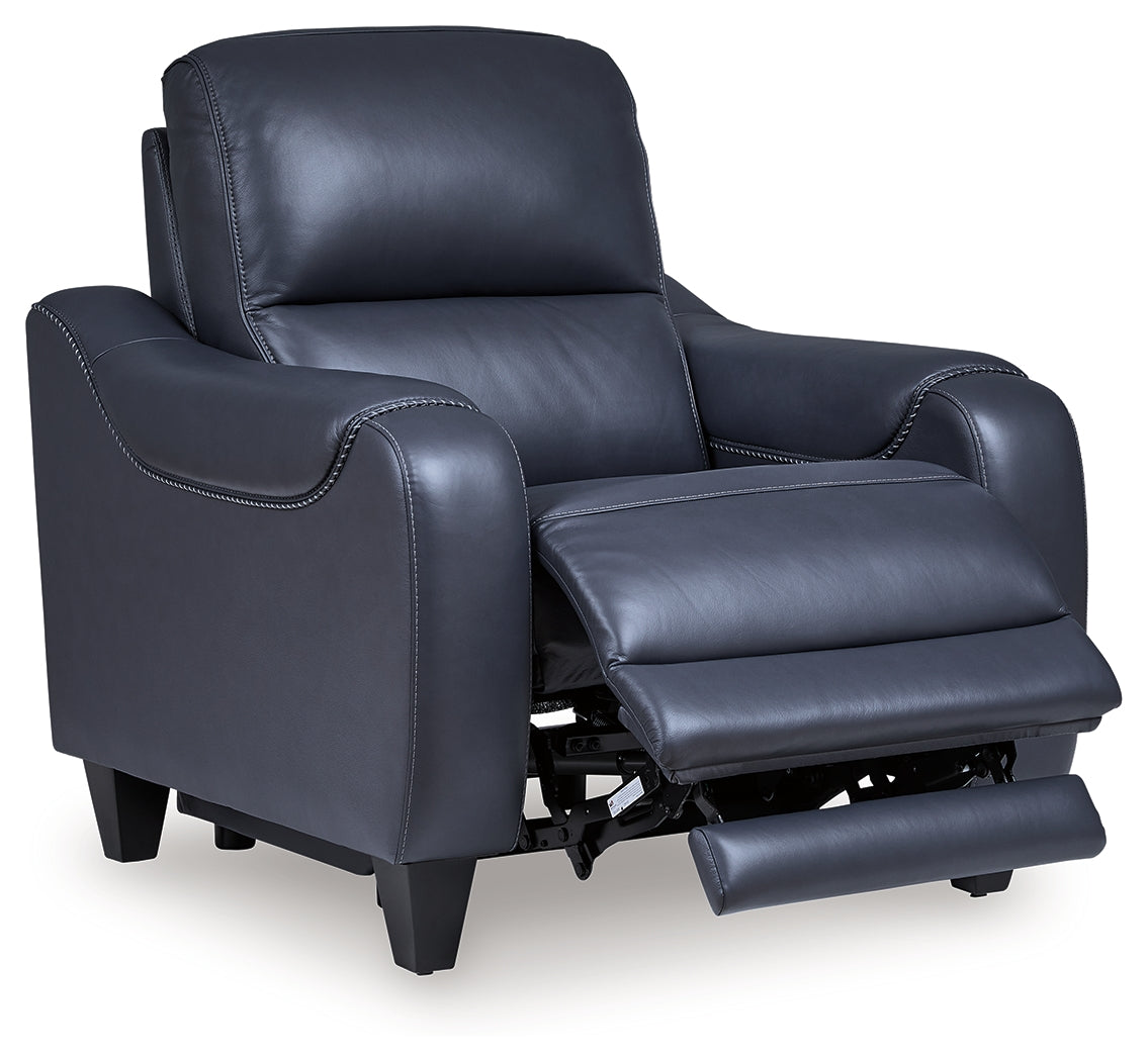 Mercomatic 3-Piece Sofa, Loveseat and Recliner (Power Reclining Sofa, Power Reclining Loveseat, Power Recliner)