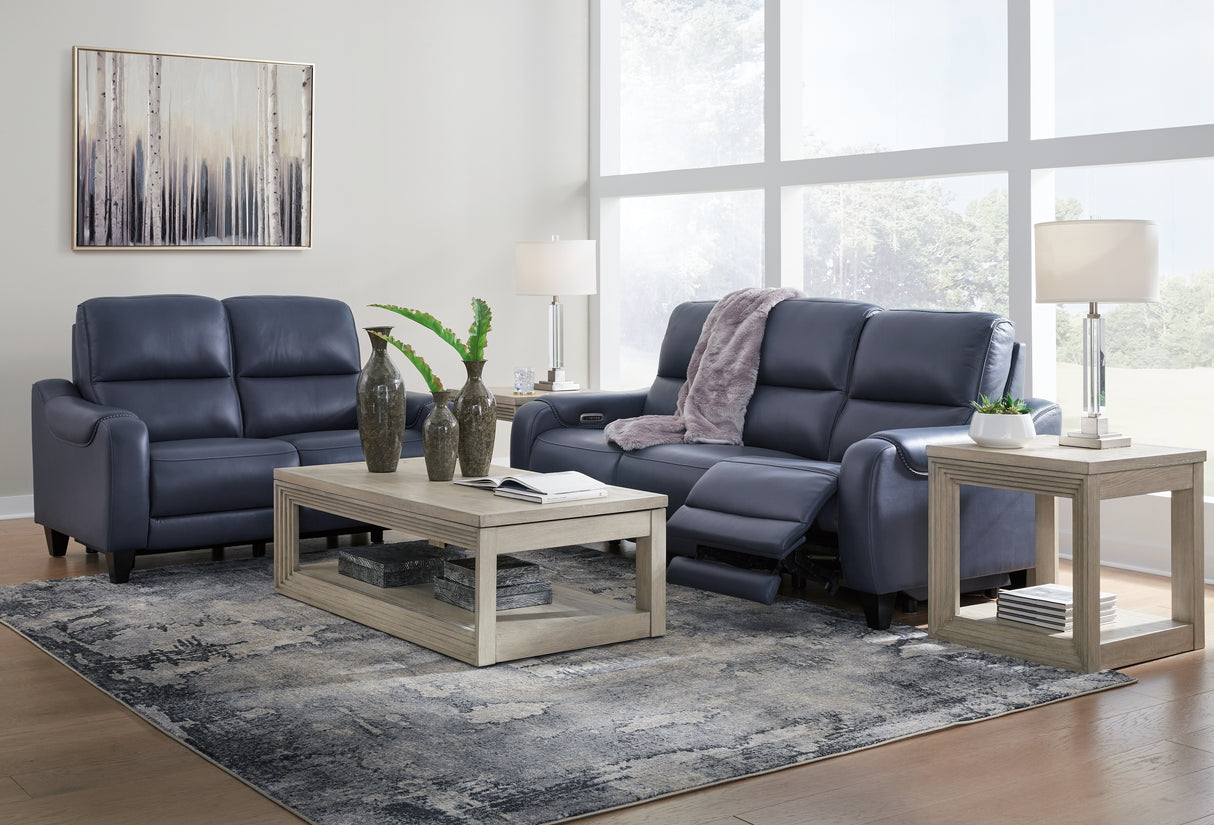 Mercomatic 2-Piece Sofa and Loveseat (Power Reclining Sofa, Power Reclining Loveseat)