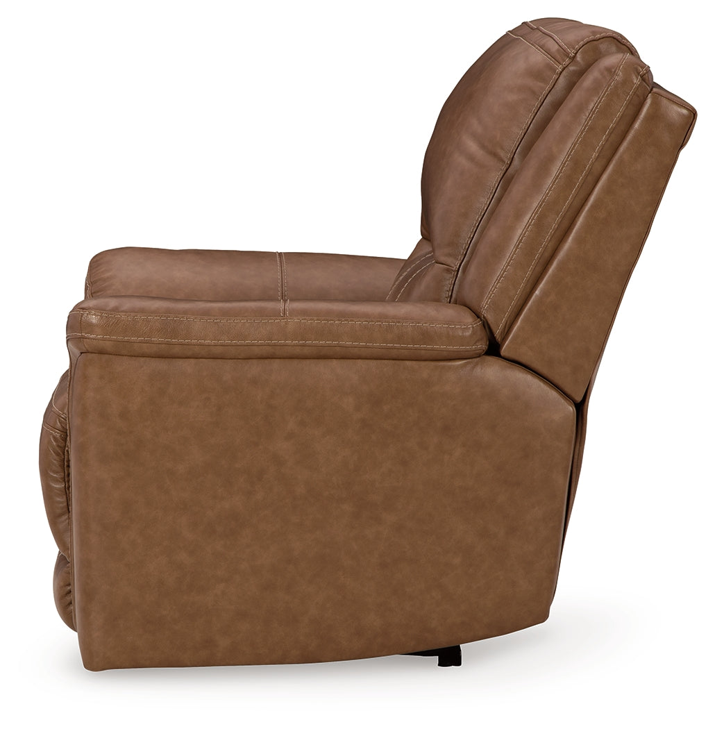 Trasimeno Power Recliner (Color: Caramel)