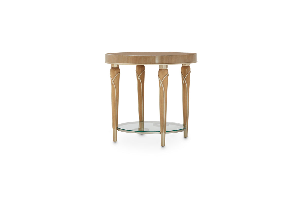 Villa Cherie - End Table - Caramel