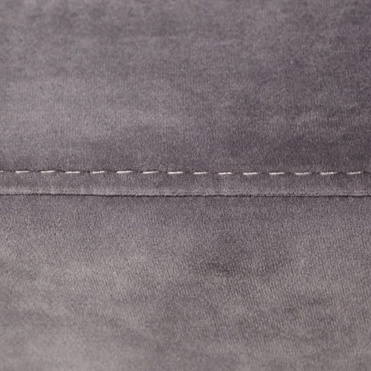 Roxbury Park - Velvet Chaise - Gray Pearl/Stainless Steel