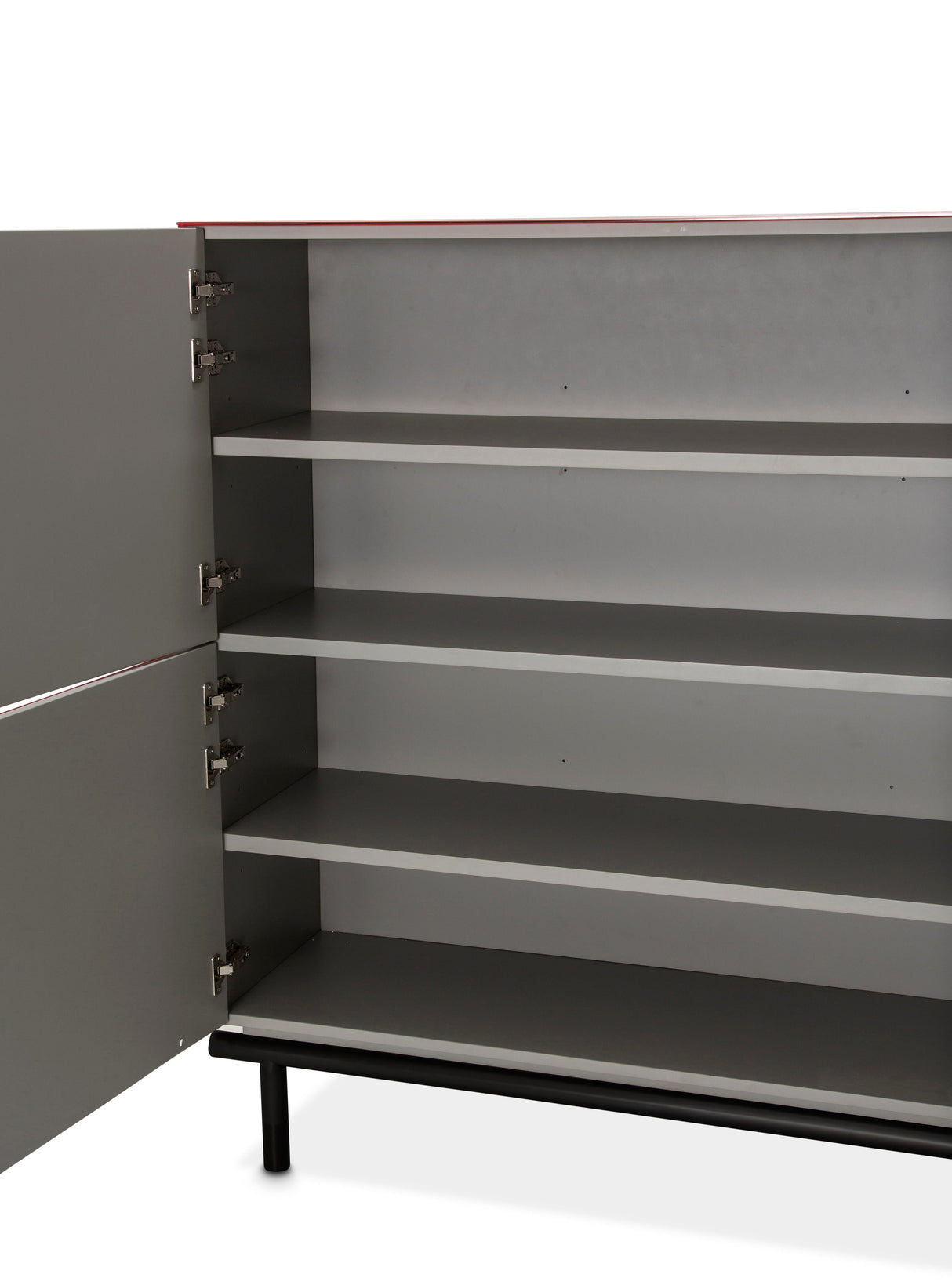 State St. - Accent Cabinet - Saffron / Black Nickel