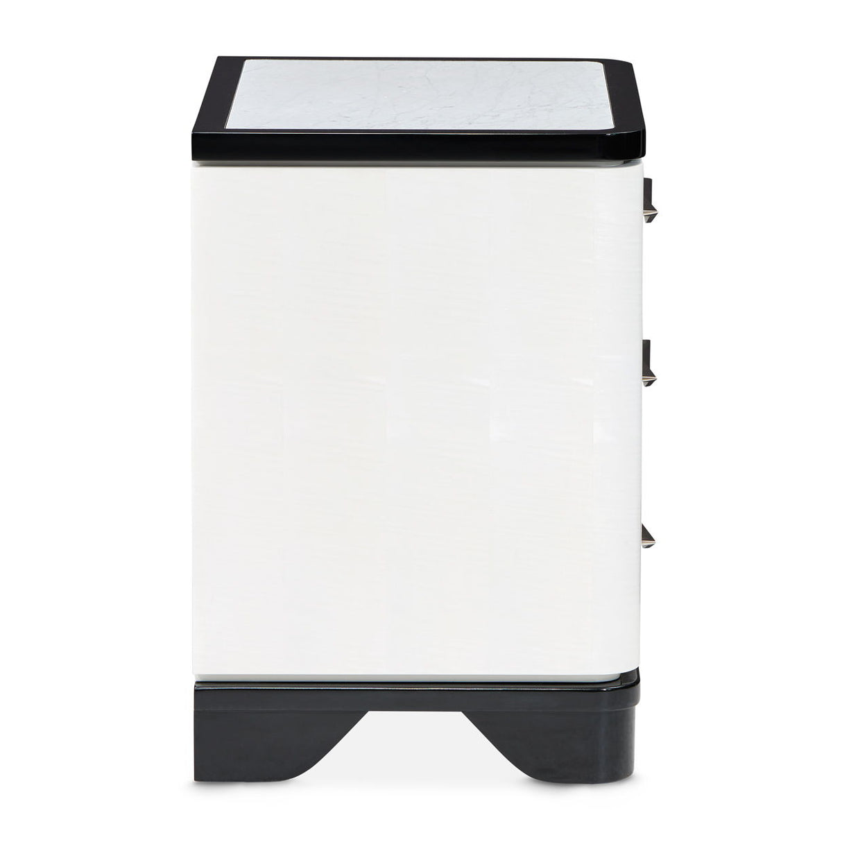Tuxedo - 3-Drawer Nightstand - Piano Keyboard