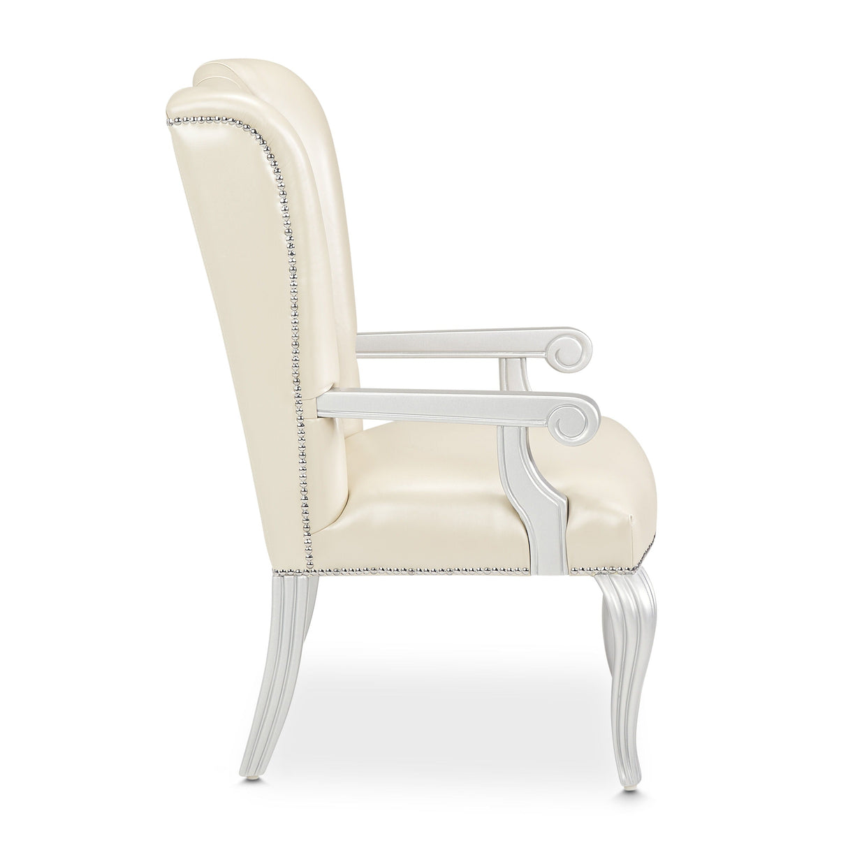 Hollywood Swank - Desk Chair - Creamy Pearl