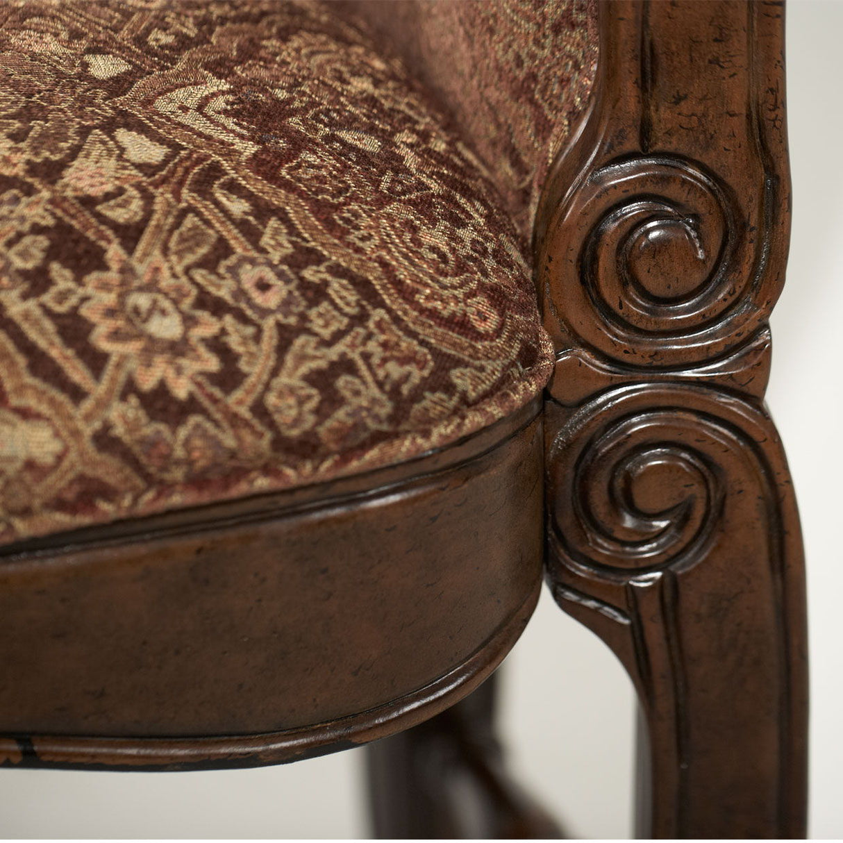 Windsor Court - Counter Height Chair - Vintage Fruitwood