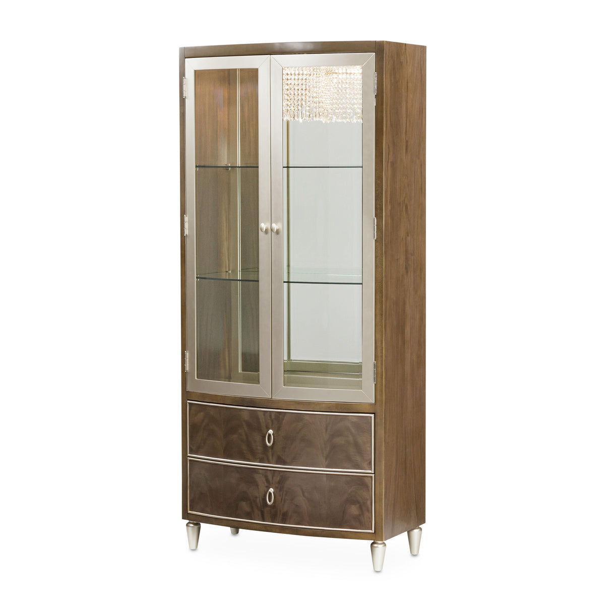 Villa Cherie - Display Cabinet - Hazelnut