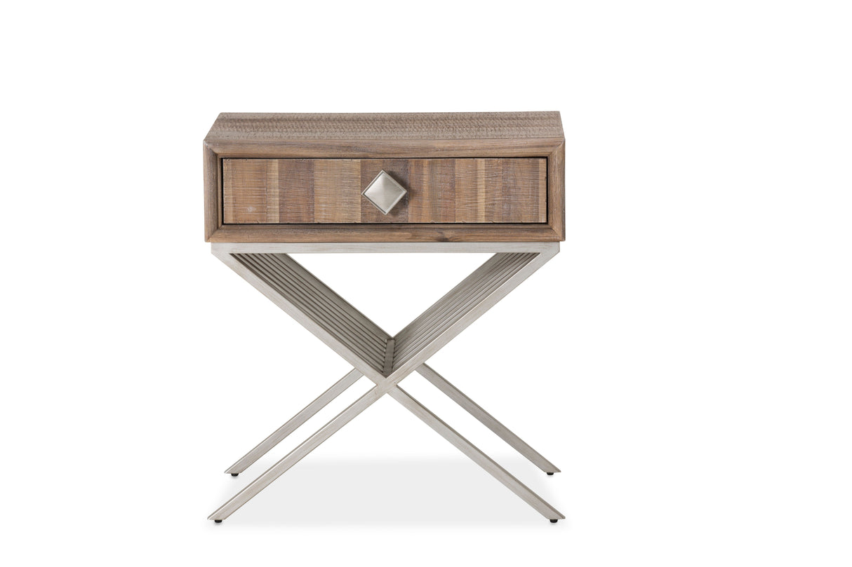 Hudson Ferry - Side Table - Driftwood