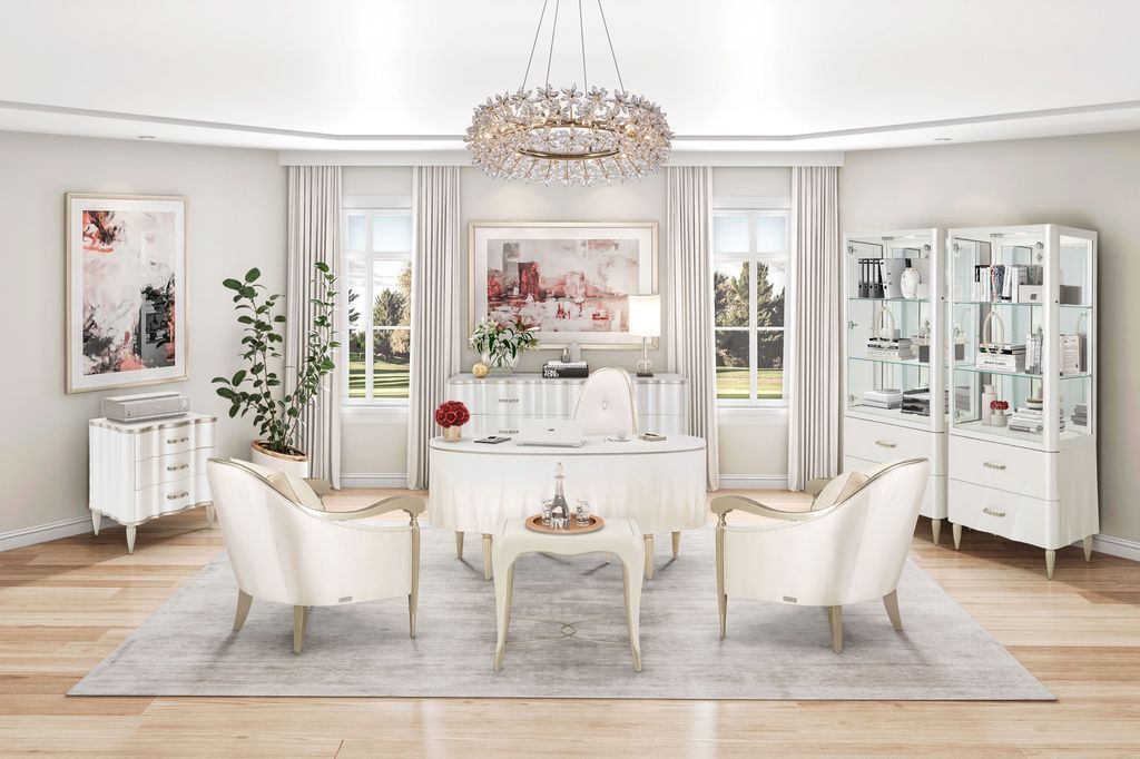 London Place - Dresser - Creamy Pearl