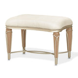 Villa Cherie - Ottoman - Pearl/Caramel