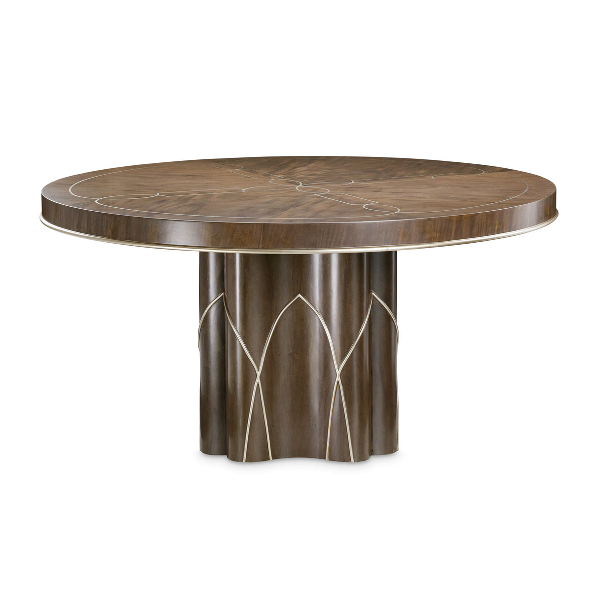 Villa Cherie - Round Dining Table - Hazelnut