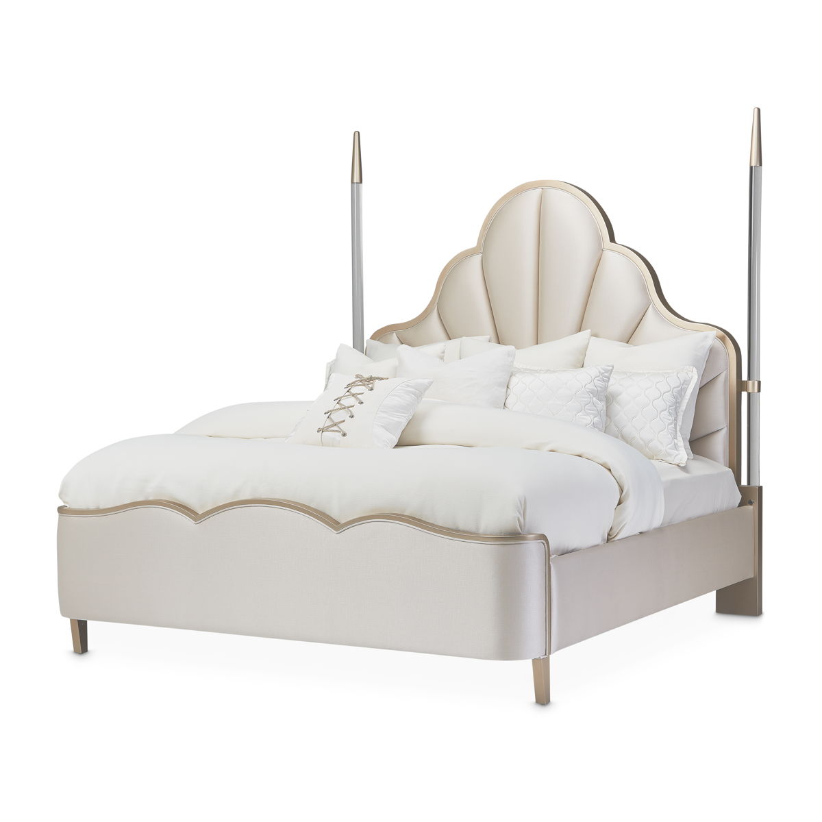 Malibu Crest - Scalloped Poster Bed