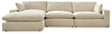 Elyza 3-Piece Sectional with Chaise (Sectional Orientation: Left Arm Facing)