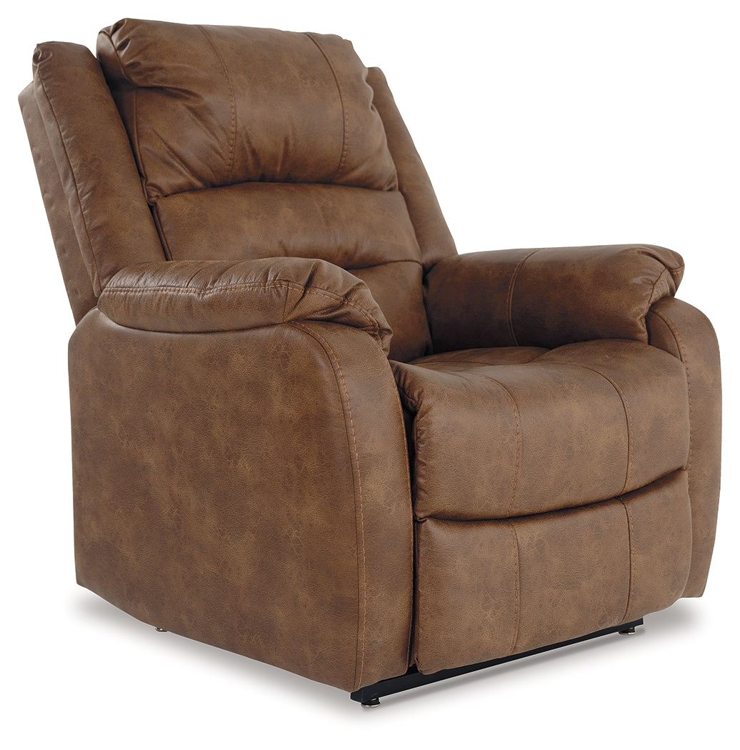 Yandel Power Lift Recliner (Color: Saddle)