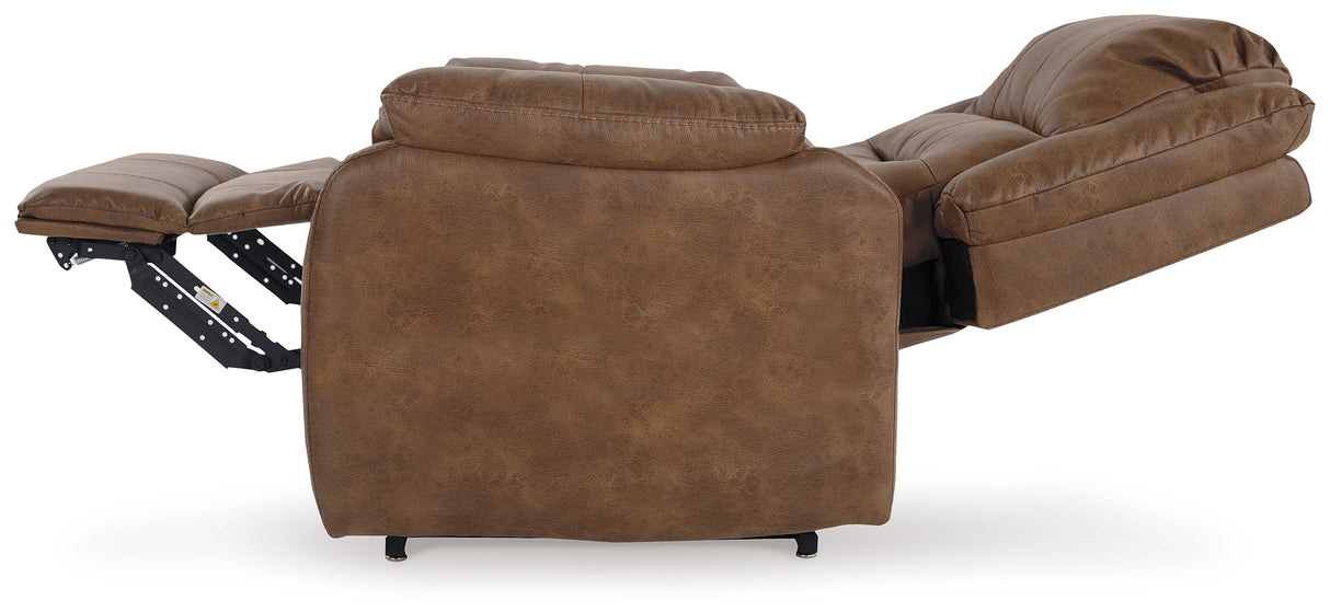 Yandel Power Lift Recliner (Color: Saddle)