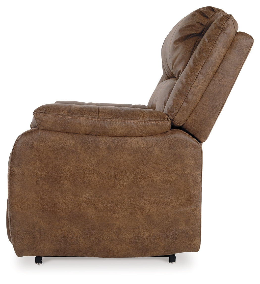 Yandel Power Lift Recliner (Color: Saddle)